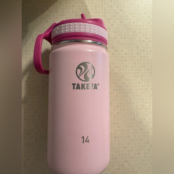 Pink 14oz Takeya - Picture 1 of 6